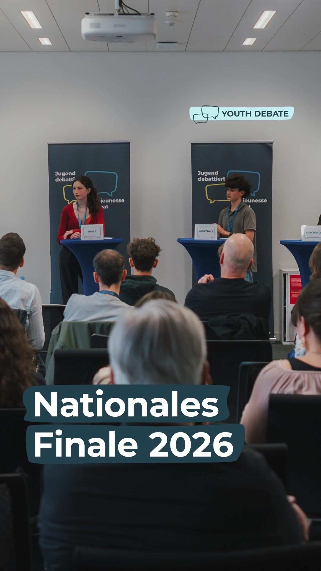 Nationales Finale Jugend debatiert 2025/26